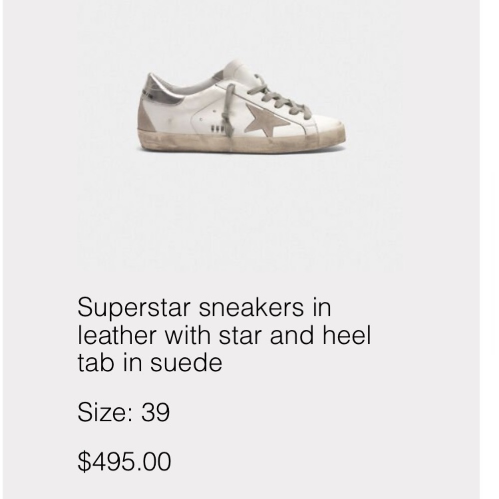 Golden goose super star sneaker